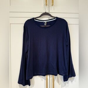 jaclyn intimates navy top